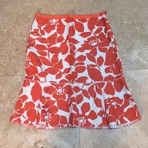 Adorable 100% Linen J.Crew skirt